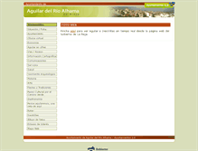 Tablet Screenshot of aguilar-inestrillas.org